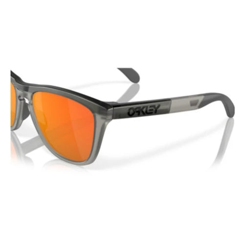 Oakley Frogskins Range Matte Grey Smoke with Grey Ink Frame and Prizm Ruby Lenses