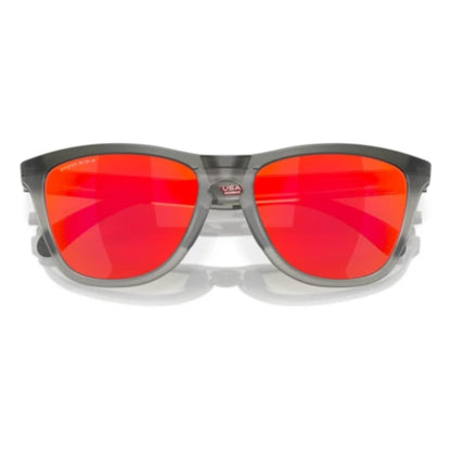 Oakley Frogskins Range Matte Grey Smoke with Grey Ink Frame and Prizm Ruby Lenses