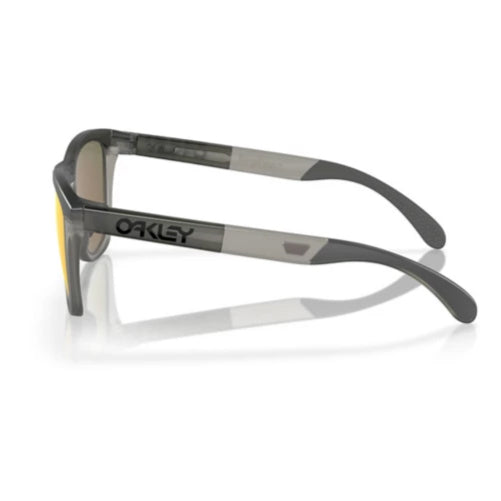 Oakley Frogskins Range Matte Grey Smoke with Grey Ink Frame and Prizm Ruby Lenses