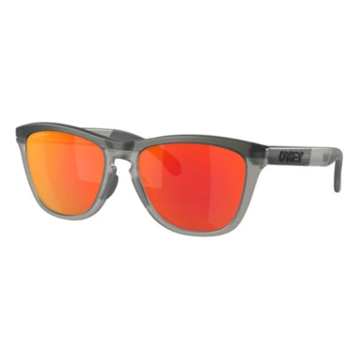 Oakley Frogskins Range Matte Grey Smoke with Grey Ink Frame and Prizm Ruby Lenses