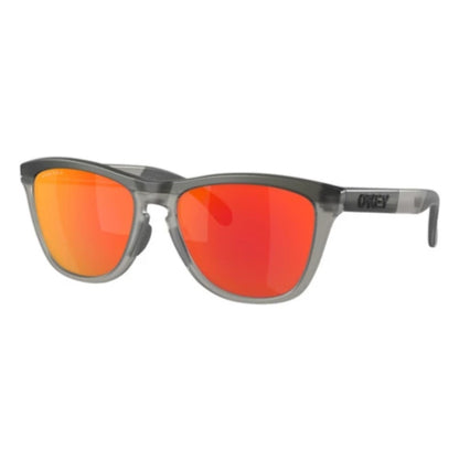 Oakley Frogskins Range Matte Grey Smoke with Grey Ink Frame and Prizm Ruby Lenses