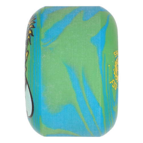 Santa Cruz Chubbies Slime Balls Greyson Fletcher Skateboard Wheels 54MM 99A ride patch