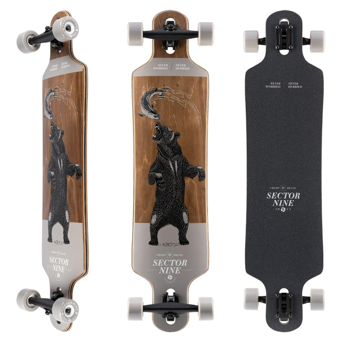 Sector 9 Meridian Grizzly Longboard Complete 40" set