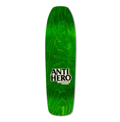 Antihero Grosso LG SSD25 Black/Veneer Skateboard Deck 9.25"
