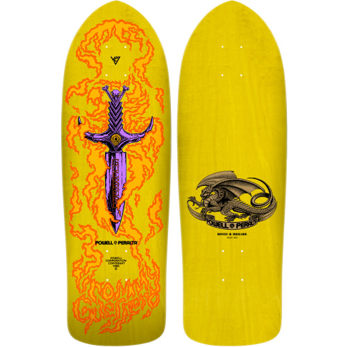 *LIMITED* Powell Peralta Bones Brigade Series 15 TOMMY GUERRERO Yellow Deck 9.75"