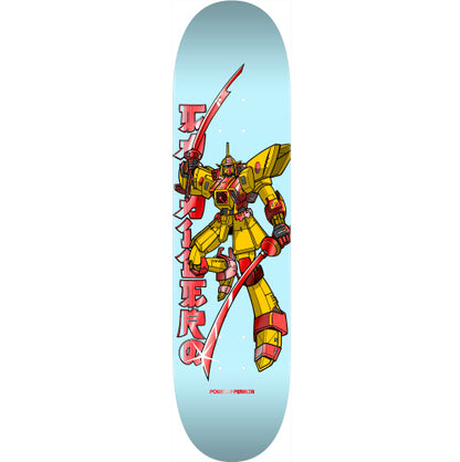 Powell Peralta Caballero Gundam Skateboard Deck Light Blue/Red Foil 8.5"