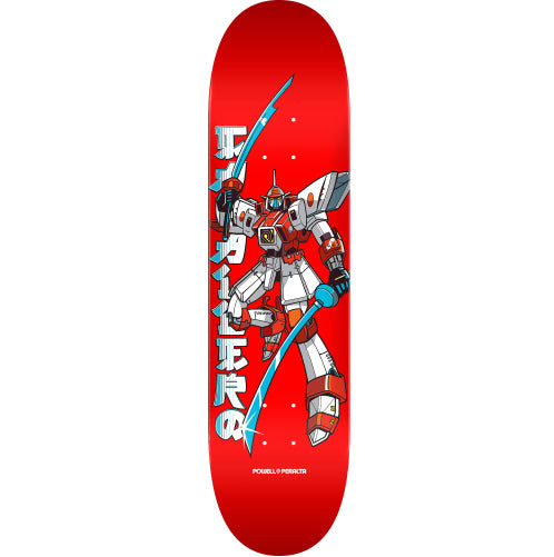 Powell Peralta Caballero Gundam Skateboard Deck Red 8.25"