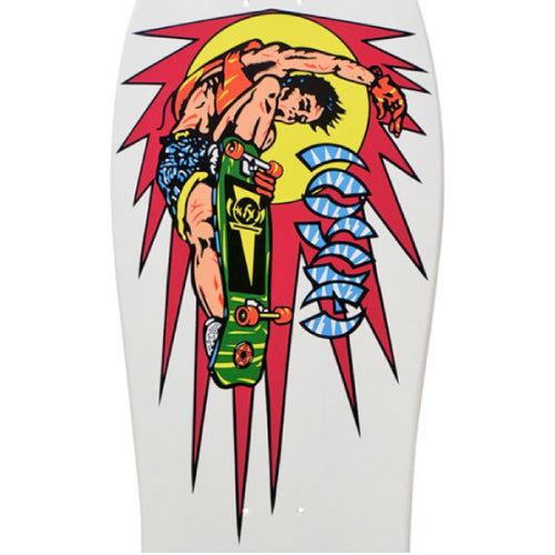 Hosoi OG Hammerhead Rocket Air Reissue Skateboard Deck White 10.25"