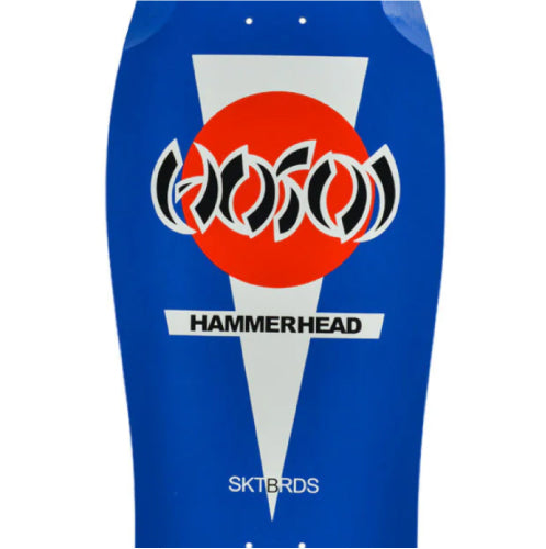 Hosoi OG Classic Hammerhead Reissue Skateboard Deck Royal Blue 10.5"