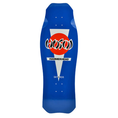 Hosoi OG Classic Hammerhead Reissue Skateboard Deck Royal Blue 10.5"