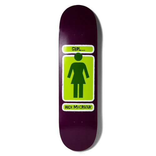 Girl McCrank Hand Shakers Skateboard Deck 8.5"