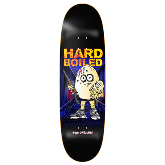 Heroin Hard Boiled Symmetrical Skateboard Deck 9.25"