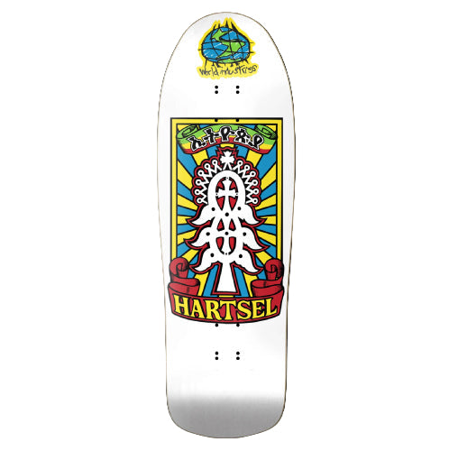 World Industries Jeff Hartsel Yout Model Skateboard Deck 9.4375" bottom