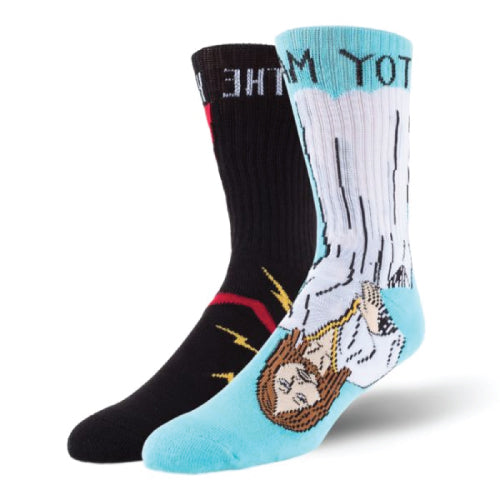 Toy Machine Bury the Hatchet Crew Socks Multi