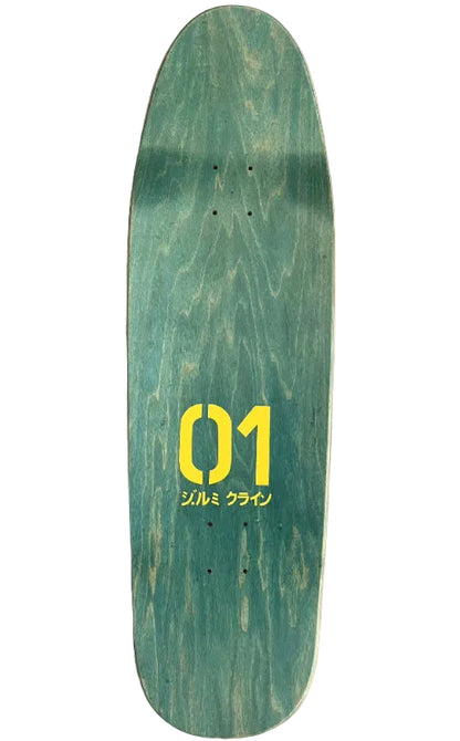 Hook-Ups Jeremy Klein Hatsune Skateboard Deck Pink 9.5" full top