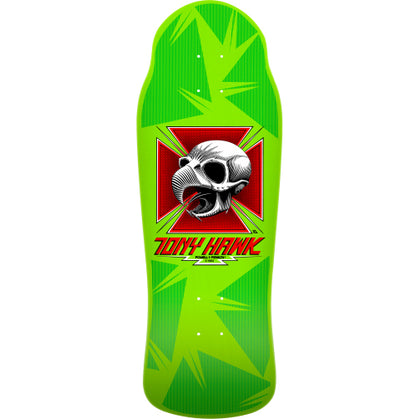*LIMITED* Powell Peralta Bones Brigade Series 15 TONY HAWK Lime Deck 10.38"