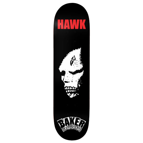 Baker B2 Hawk Craters of the Skull Skateboard Deck 8.38" full bottom