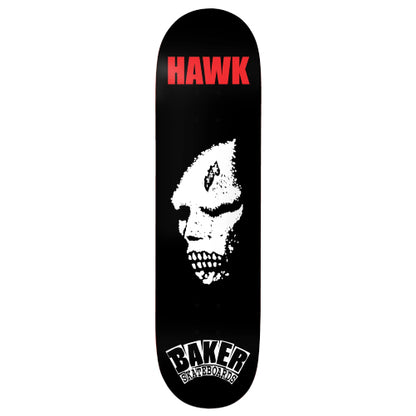 Baker B2 Hawk Craters of the Skull Skateboard Deck 8.38" full bottom