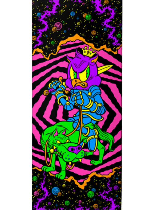 Deathwish Hayes Lords of the Underworld Skateboard Deck 8.25" close