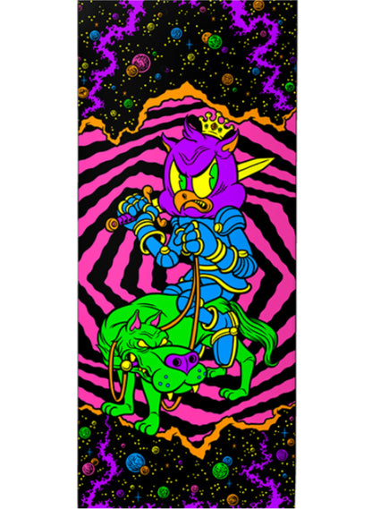 Deathwish Hayes Lords of the Underworld Skateboard Deck 8.25" close