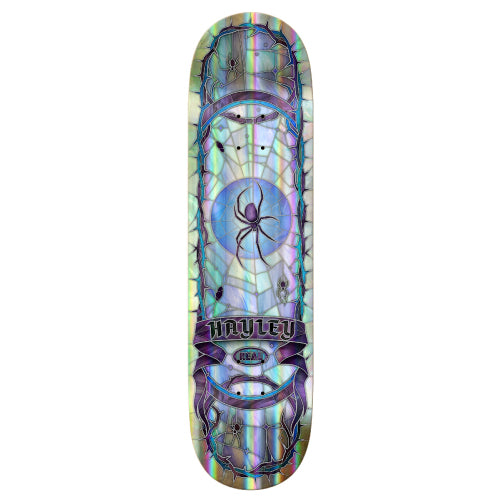 Real Hayley True Fit Cathedral Holographic Skateboard Deck 8.06"