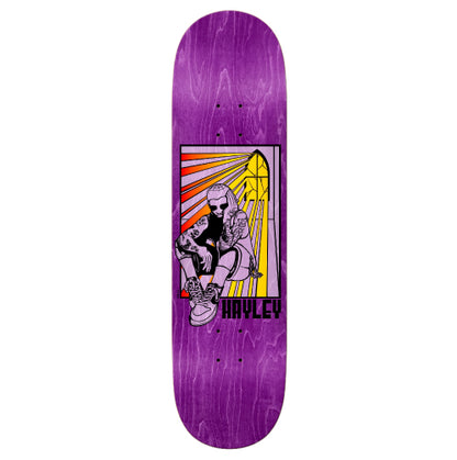 Real Hayley Stained Skateboard Deck 8.5"