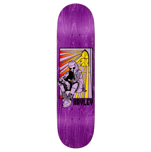 Real Hayley Stained Skateboard Deck 8.5"