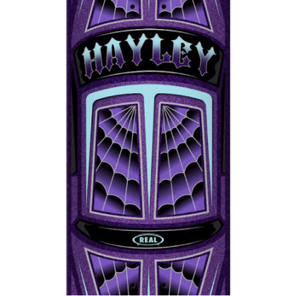 Real True Fit Hayley Threadline Skateboard Deck 8.38" graphic