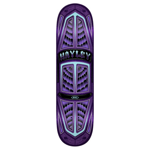 Real True Fit Hayley Threadline Skateboard Deck 8.38" full bottom