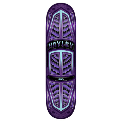 Real True Fit Hayley Threadline Skateboard Deck 8.38" full bottom