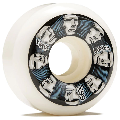 Bones X-Formula V5 Sidecut Head Rush Skateboard Wheels 53MM 99A