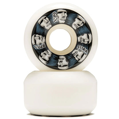 Bones X-Formula V5 Sidecut Head Rush Skateboard Wheels 53MM 99A
