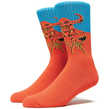Toy Machine Hell Monster Crew Socks Red