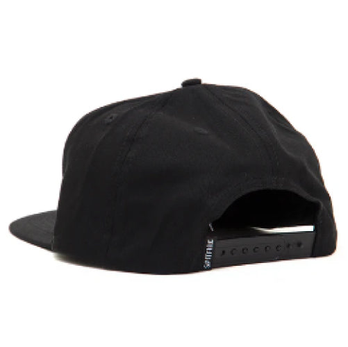 Spitfire Hellhounds Script Patch Snapback Hat - Black