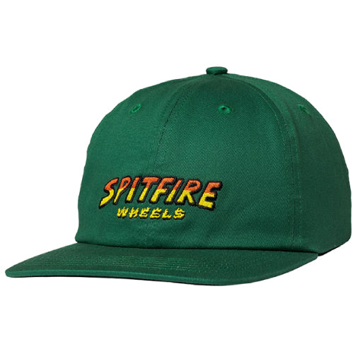 Spitfire Hellhounds Script Strapback Hat - Green profile