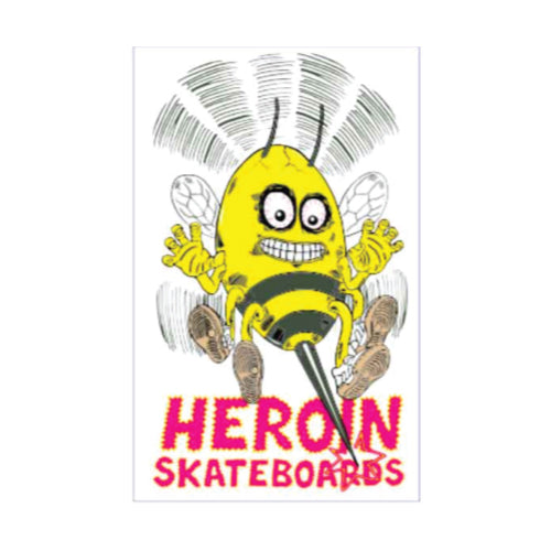 Heroin Haunted House Stickers
