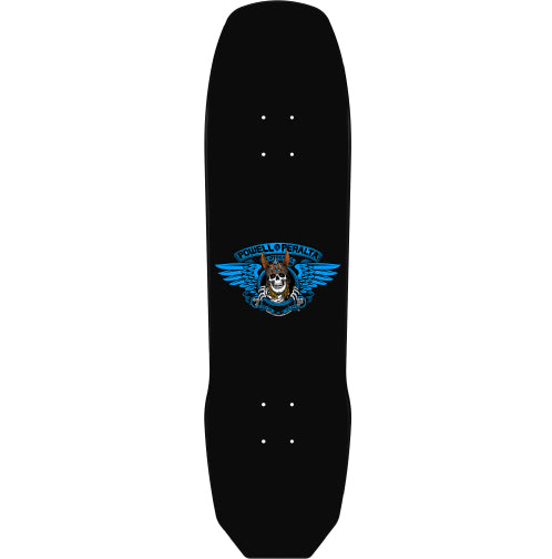 Powell Peralta Anderson Heron Skateboard Deck Blue Foil 8.45" top