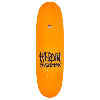 Heroin The Hills Have Eggs Skateboard Deck 9.5" top