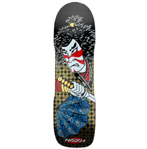 Hosoi Lonny Hiramoto Samurai Skateboard Deck Black 9"