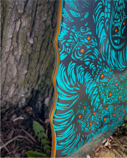 Creature Hitz Cobra Shaped Skateboard Deck 9"