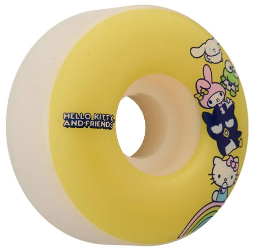 Girl X Hello Kitty Rainbow Wheels 99D 52mm profile