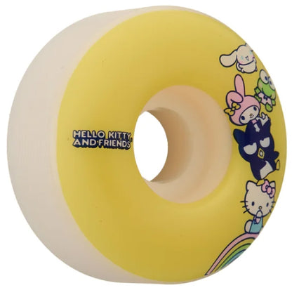 Girl X Hello Kitty Rainbow Wheels 99D 52mm profile
