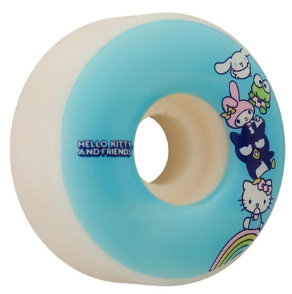 Girl X Hello Kitty Rainbow Wheels 99D 54mm profile