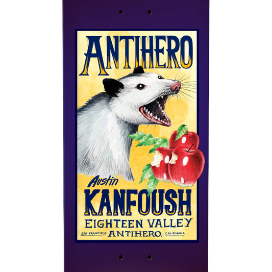 Antihero Kanfoush Homers Pt.2 Skateboard Deck 8.5" graphic