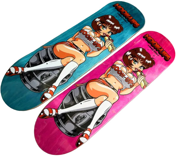 Hook-Ups Hoot-Ups Skateboard Deck 8.5"