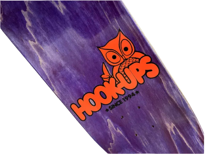 Hook-Ups Hoot-Ups Skateboard Deck 8.5"
