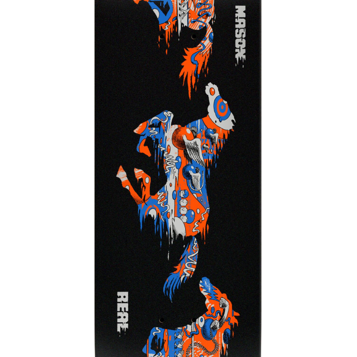 Real DBX Mason Horsepower Skateboard Deck 8.28" graphic