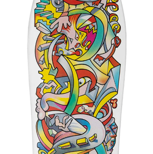 Santa Cruz Hosoi Picasso Shaped Reissue Skateboard Deck 10.26"