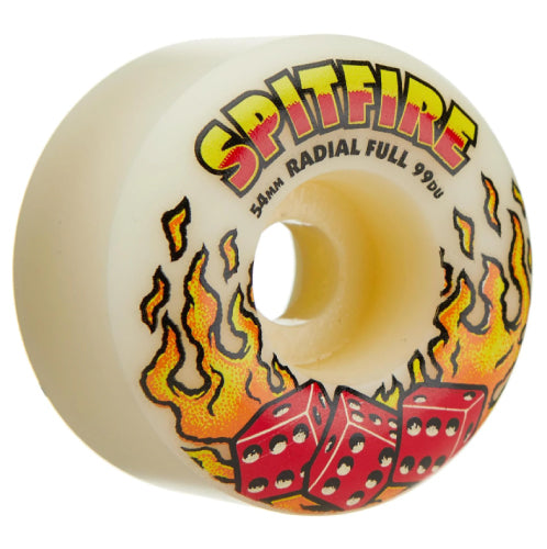 Spitfire F4 Radial Full Hot Hand Wheels Natural 54MM 99D