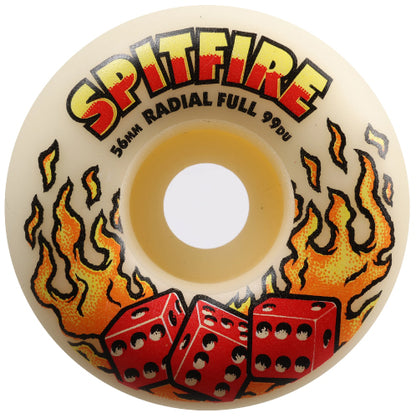 Spitfire F4 Radial Full Hot Hand Wheels Natural 56MM 99D